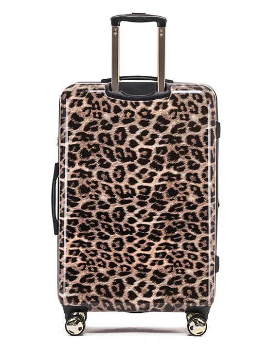 Tosca Luggage Leopard Hard Medium 25" Trolley Case