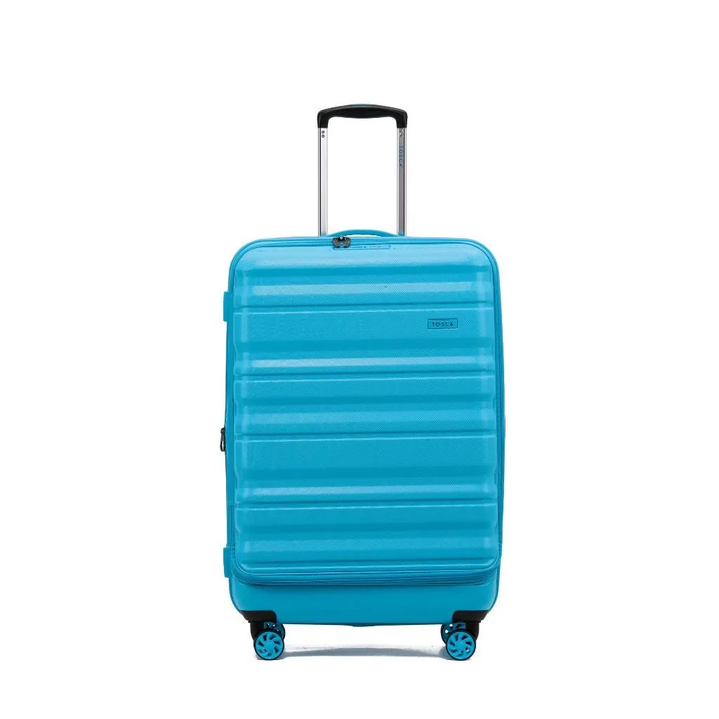 Tosca Sub Zero 2.0 3 Piece Hardsided Luggage Set - Aqua