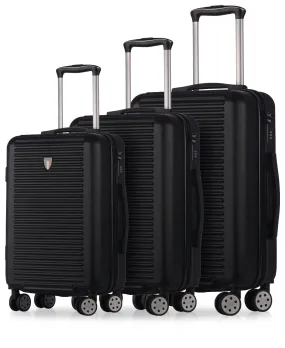 TUCCI Italy SOSTEGNO 03 PC Set Spinner Wheeled Suitcase 20", 26", 30"