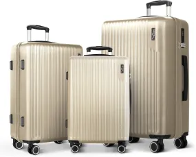 Vacay 3pc Suitcase Set in Earth