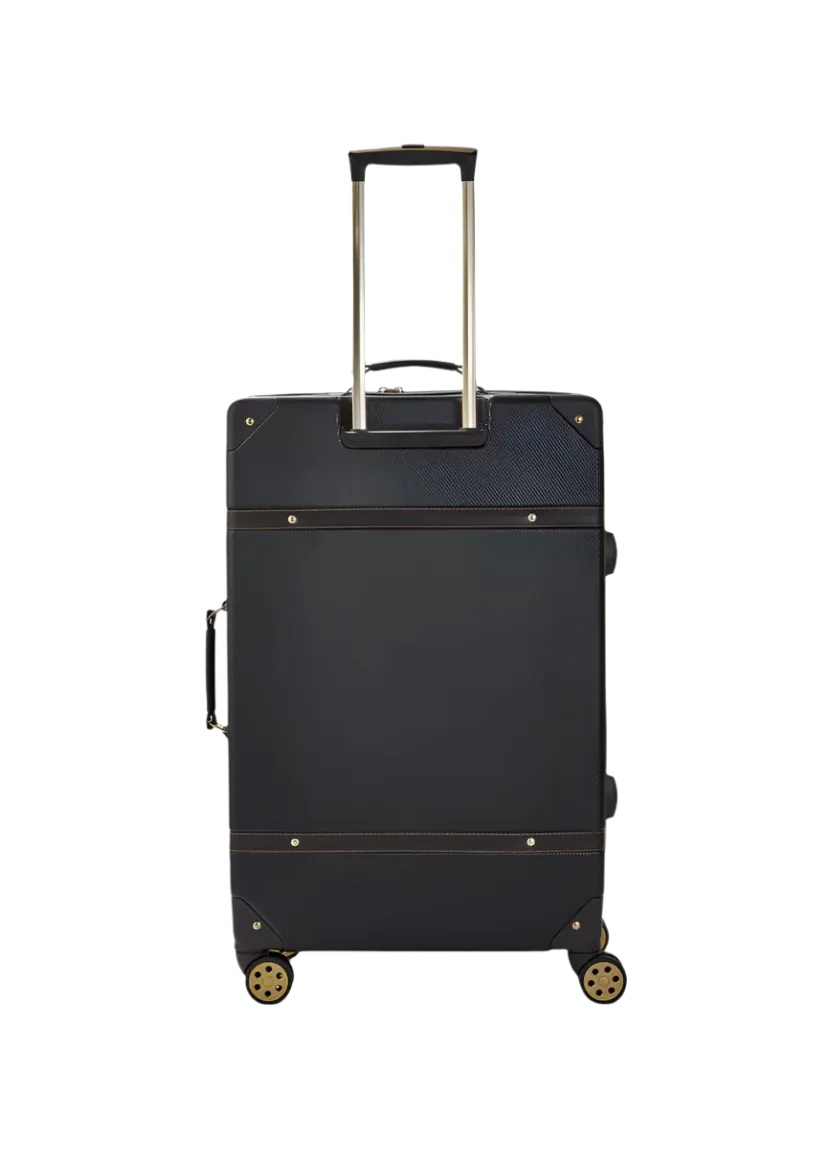 Vintage Large Suitcase - Black