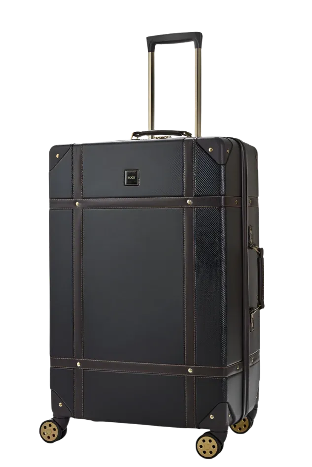 Vintage Large Suitcase - Black