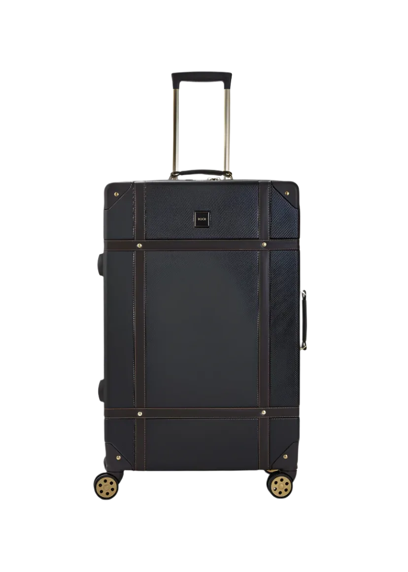 Vintage Large Suitcase - Black