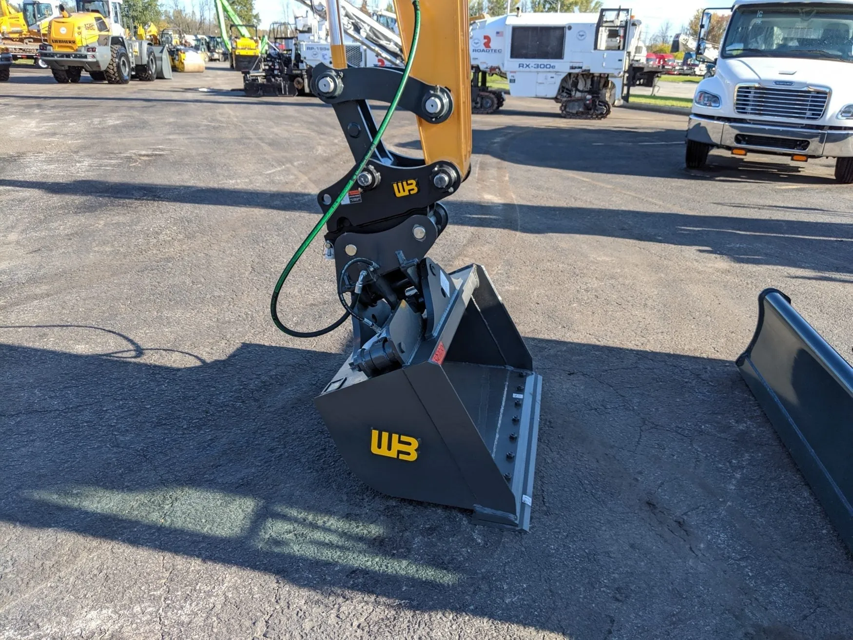 WERK-BRAU Tilt Bucket for 5,000 -11,000 lbs. Excavators. (Mini 1, 15 & 2)